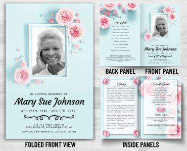 Custom Funeral Programs