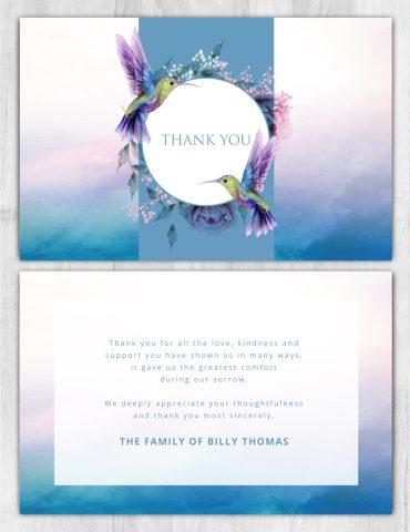 Thank you card 2050