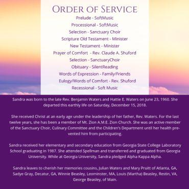 Funeral Program Memorial Fan 2012