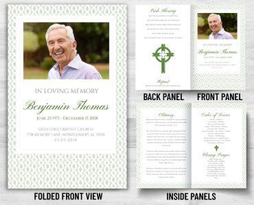 Custom Funeral Program Design To Cherish Loved One