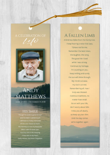 Memorial Bookmark - 2069