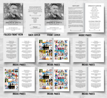 Simple Funeral Program