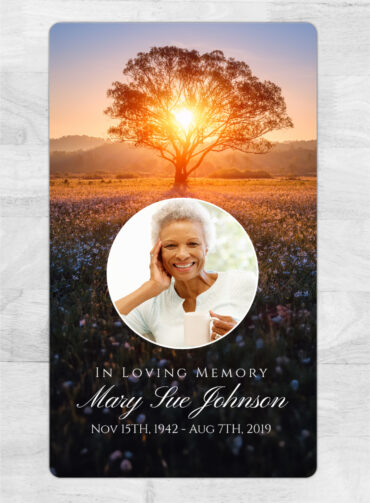 Tree of Life Funeral Memorial Magnet