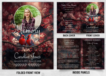 Cardinal Funeral Program