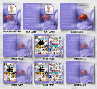 Purple Lady Bug Memorial Program