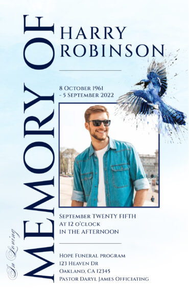 Blue bird Memorial Program