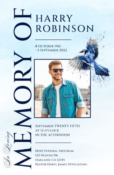 Blue bird Memorial Program