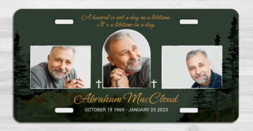 Memorial Car Tag - 2175