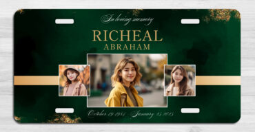Memorial Car Tag - 2180