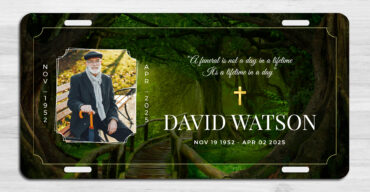 Memorial Car Tag - 2173