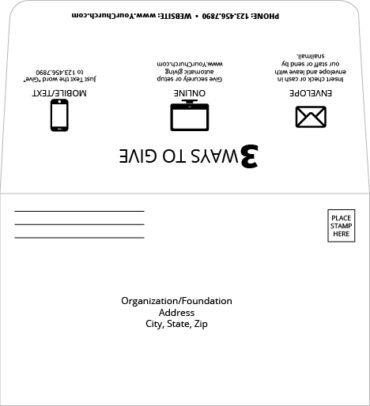 Remittance Tithe Offering Giving Envelope Remittance Tithe Offering Giving Envelope