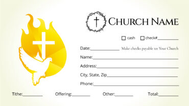 Church Giving Offering Tithe Envelope Church Giving Offering Tithe Envelope
