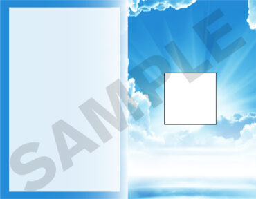 Funeral Memorial Program PrePrinted Shell Folder