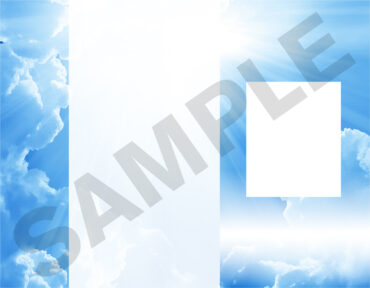 Funeral Memorial Program PrePrinted Shell Folder