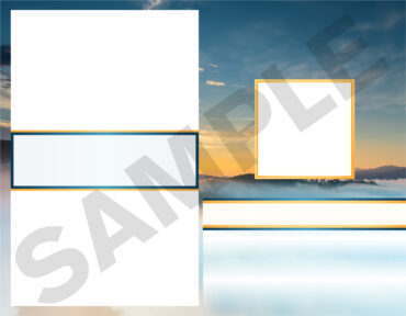 Funeral Memorial Program PrePrinted Shell Folder