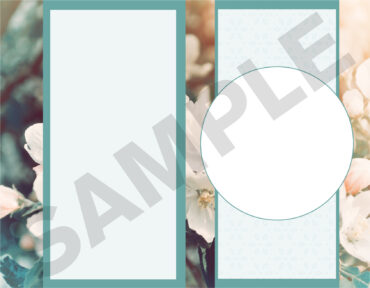 Funeral Memorial Program PrePrinted Shell Folder
