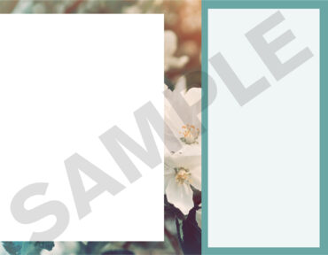 Funeral Memorial Program PrePrinted Shell Folder