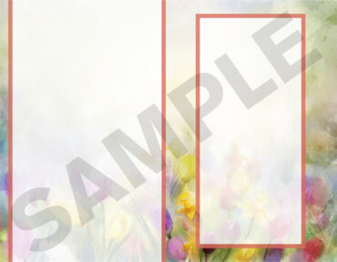 Funeral Memorial Program PrePrinted Shell Folder