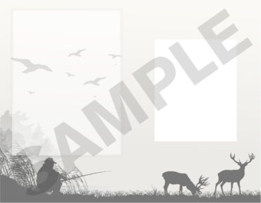 Funeral Memorial Program PrePrinted Shell Folder
