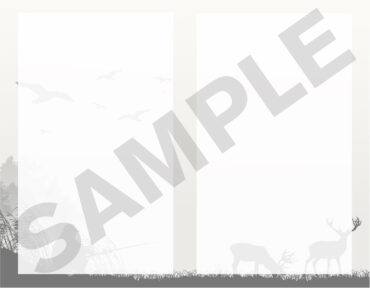 Funeral Memorial Program PrePrinted Shell Folder