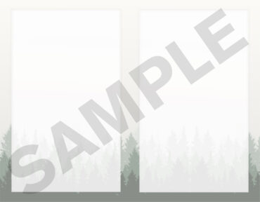 Funeral Memorial Program PrePrinted Shell Folder
