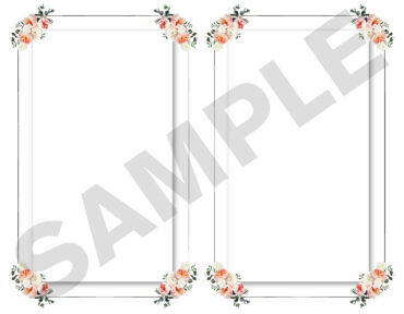 Funeral Memorial Program PrePrinted Shell Folder