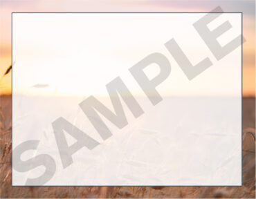 Funeral Memorial Program PrePrinted Shell Folder