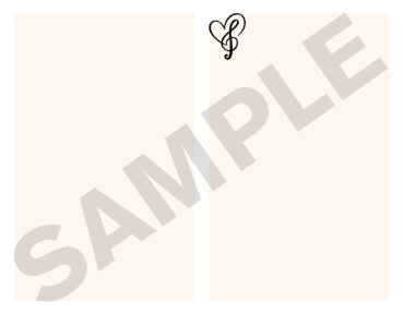 Funeral Memorial Program PrePrinted Shell Folder