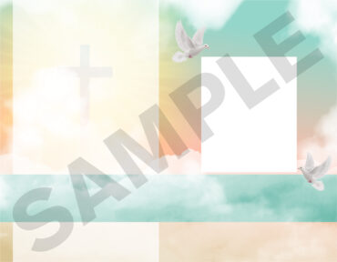 Funeral Memorial Program PrePrinted Shell Folder