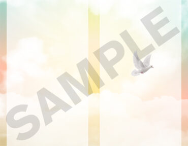 Funeral Memorial Program PrePrinted Shell Folder