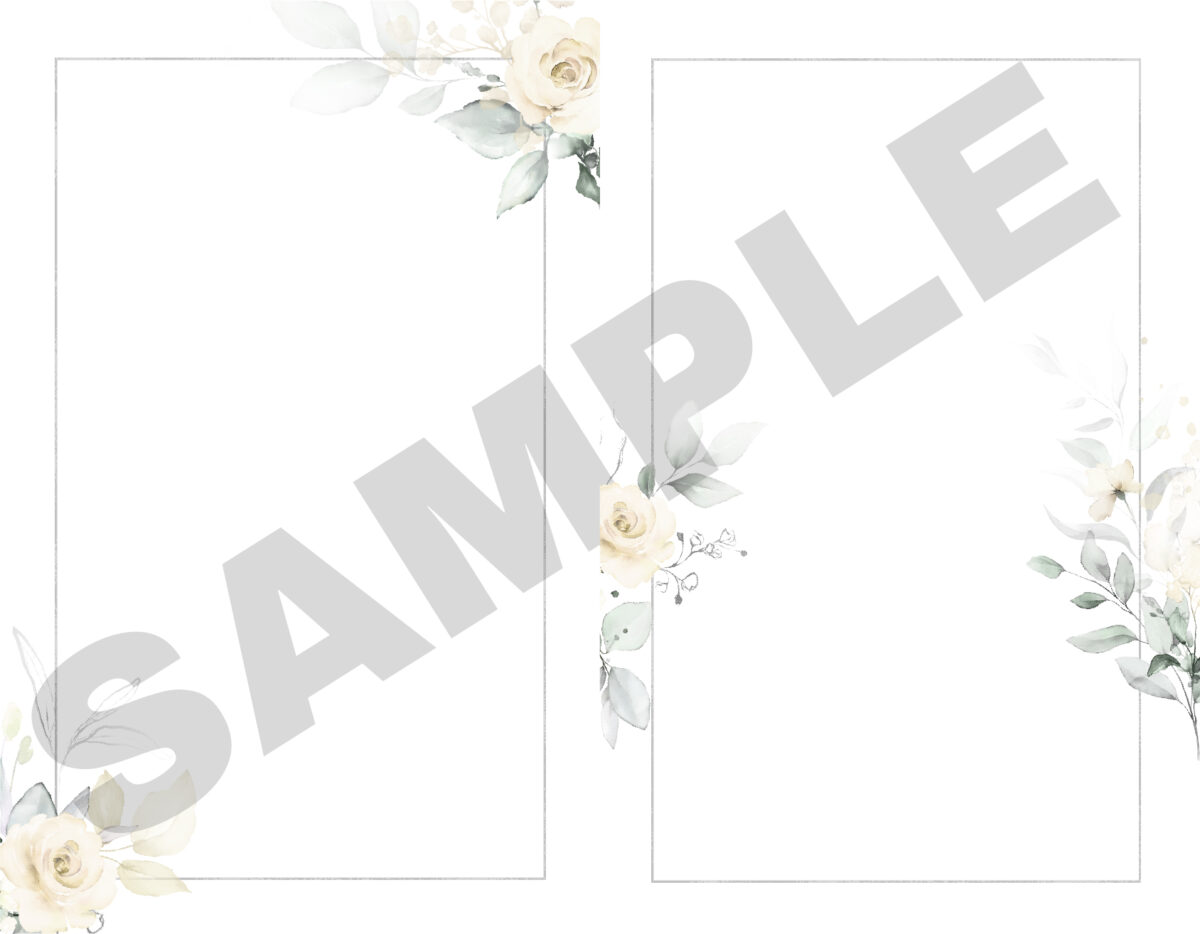 Funeral Memorial Program PrePrinted Shell Folder